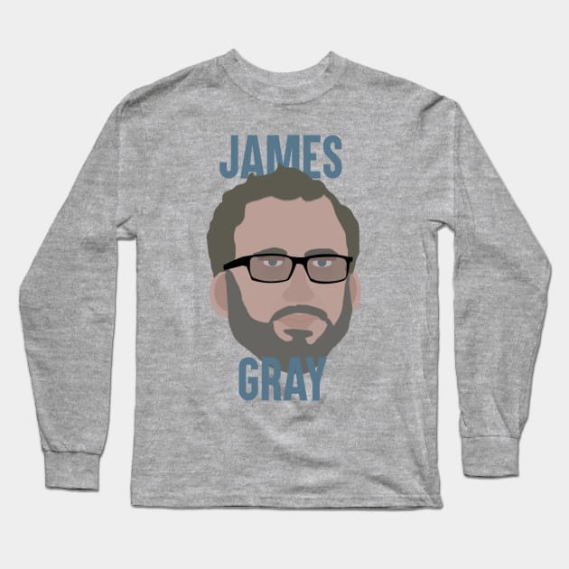 James Gray Head Long Sleeve T-Shirt by JorisLAQ